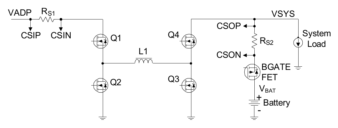 Figure 38. Buck-Boost Charger Topology